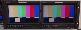 Ikegami Hlm-904wr Rackmount 2x Composite Sdi Hd-sdi Professional Video Monitor