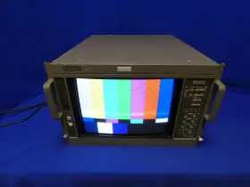 Htm-1517r Ikegami 15 Inch Rgb Crt Gaming Monitor Clear Screen Good Picture And Colors