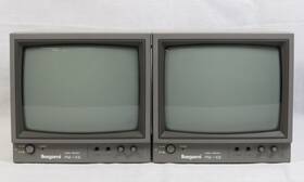 Ikegami Pm-k9 Dual Crt Video Monitors Broadcast Production Rackmount Working