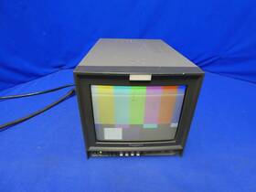 Ikegami Tm10-17r 10 Inch Rgb Crt Monitor For Parts/not Working Bad Picture