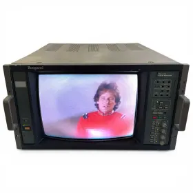 Tm14-17rz Ikegami 14 Inch Professional Rackmount Crt Color Video Monitor Broadcast