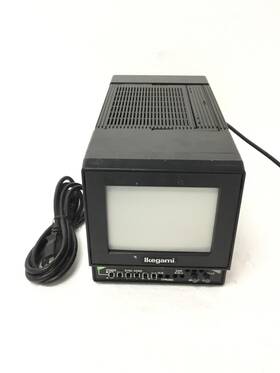 Ikegami Tm6-1b Ntsc Monitor 5-inch With Power Cord Good Working Free Shipping
