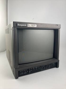 Ikegami Tm9-3d Broadcast Video Monitor Ac 120v 50/60hz No Power Cord - Tested