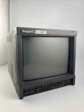 Tm9-3d Ikegami Broadcast Video Monitor Ac 120v 50/60hz No Power Cord - Tested