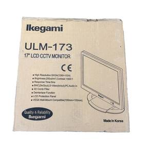 Ikegami Ulm-173 17 Inch Lcd Cctv Monitor