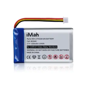 B07tt99617 Imah Infant Optics Dxr-8 Baby Monitor Replacement Battery 3.7v 1200mah Li-ion