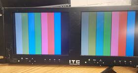 Itg Lcd-8.4x2-sdi-rm Dual Rack Mount 8.4 Inch Lcd Monitor Panel