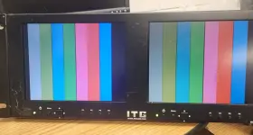 Lcd-8.4x2-sdi-rm Itg Dual Rack Mount 8.4 Inch Lcd Monitor Panel