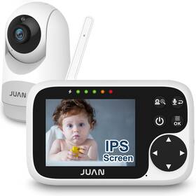 Juan B0bggsdkrb Video Baby Monitor Camera And Audio - No Wifi 3.2 Ips