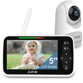 Juan B0bn2zh72j Baby Monitor Camera And Audio 5 Lcd Screen No Wifi 100 Private 3500mah