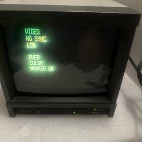 Jvc Dt-v100 Dtv100 10inch Crt Dtv Monitor