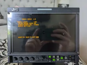 Dt-v9l3dy Jvc Used Multi Format Lcd Monitor Broadcast Studio 9 Inch