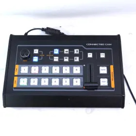 T12-e10 Jvc Km-hd6 6 Input Hd Desktop Switcher With Usb Streaming No Adapter