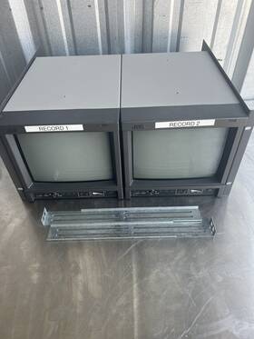 Jvc Professional Tm-1011 Dual 10 Inch Color Display Video Monitor