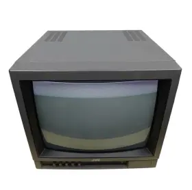 Tm-1400u Jvc Vintage 14 Inch Crt Monitor Cv Composite Retro Gaming Security 1990
