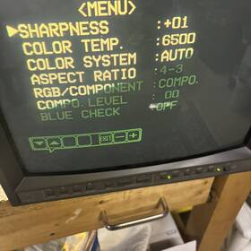 Jvc Tm-1650su Color Video Monitor