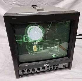 Jvc Tm-910su 9-inch Crt Tv Professional Color Video Monitor Retro Gaming