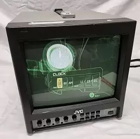 Tm-910su Jvc 9-inch Crt Tv Professional Color Video Monitor Retro Gaming