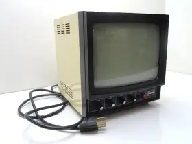 Tvm-90-2 Koyo Beige Vintage Picture Monitor Missing 1 Foot