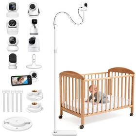 Kwtcuoi B0fvfhbq67 82 Adjustable Height Baby Monitor Floor Stand Flexible Gooseneck - No