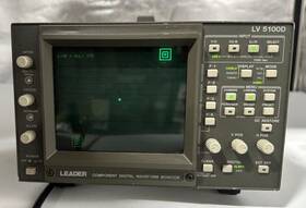 Leader Lv5100d Component Digital Waveform Monitor Lv-5100d