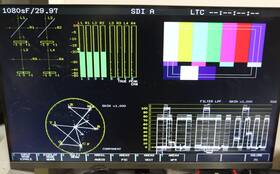 Leader Lv7380 Lv 7380 Multi-screen Dual Hd/sd-sdi Rasterizer