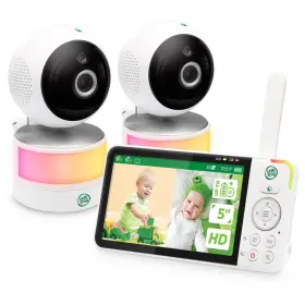B0bnntg992 Leapfrog Lf915-2hd Baby Monitor 2 Cameras 5 720p Screen 360 Pan-tilt-zoom Color