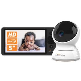 Levana B0csdw1bjs Ella Video Baby Monitor 5ftft 720p Screen Ptz Camera 4 Days Battery Life