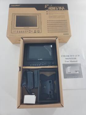 Lilliput 569gl-50np Camera Field Monitor 569gl-50np/ho/y 7 Inch On-camera
