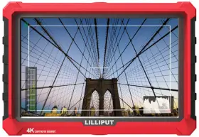 Lilliput 720171275631 Professional A7s 7 Inch 1920x1200 4k Hdmi Input/output Video Assist On-c