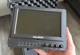 Vdm665op7lil Lilliput 665-o/p 7 Inch Hdmi Camera-top Monitor With Pelican 1450 Hard Case