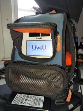 Liveu Lu500s The Lu500 Portable Broadcast-quality Video Bonded Cellular Uplink System