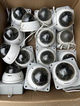 Lorex Lnd3374c 16 Dome Security Cameras Parts Only Not Tested