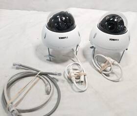 Lorex Lnd3374s-c Model No 3mp Ip Mvf Vandal Dome Camera Ntsc Lot 2