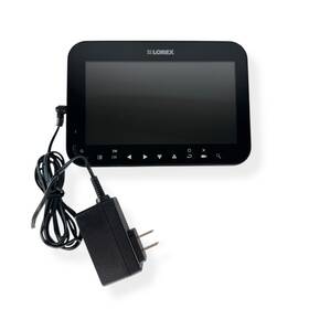 Lorex Lw2744 Digital Wireless Monitor 7 Inch Lcd Rechargeable With Power Adapter