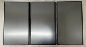 Lynx 850-046454 Lot Of 3 Lcd Monitors - Black Dc 12v 10a 27 Inch Screen
