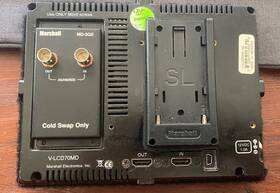 Marshall Electronics V-lcd70xp-3gsdi Monitor Made In Usa Sn 2369716032