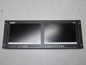 Marshall Electronics V-md902 Dual Lcd Rack Mount Monitor 9 Inch