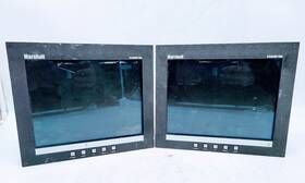 Marshall Electronics V-r104dp-vga Lot Of 2 Megapixel Lcd