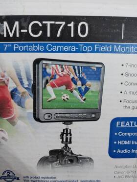 Marshall M-ct710 Electronics 7 Inch Lcd On-camera Hdmi Monitor New
