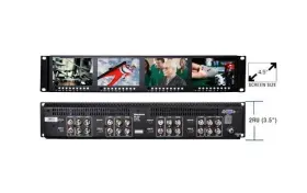 Ml-454-v2 Marshall Quad 4.5 Inch Rack-mountable Monitor Unit 3g-sdi Hdmi Composite