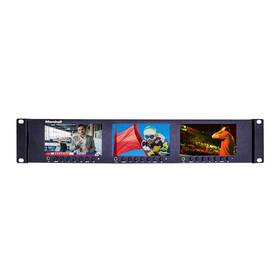 Marshall Ml-503 Electronics Rackmount Lcd Monitor Triple 5-inch Screens 2 Ru