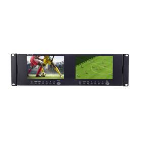 Marshall Ml-702-v2 Electronics Dual 7-inch 1920 X 1200 Lcd Rackmount Monitor