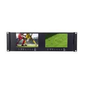 Ml-702-v2 Marshall Electronics Dual 7-inch 1920 X 1200 Lcd Rackmount Monitor