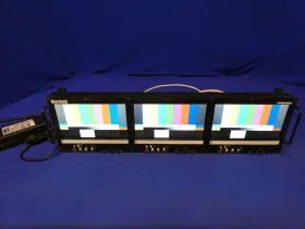 V-r653p-hdsdi Marshall V-653p-hdsdi Triple 6.5 Inch 16/9 4/3 Lcd Monitors With Power Supply