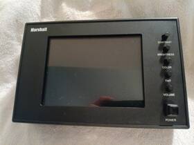 Marshall V-lcd6 V-lcd6.4-bnc-bl Field Monitor Untested