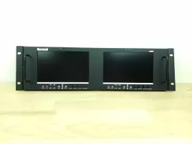 V-md72-3gsdi Marshall V-md72 Dual 7 Inch Lcd Rack Monitor With 2x Md-3ge Modules