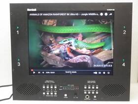 Marshall V-r154p-sdi Production Monitor For Parts/not Working