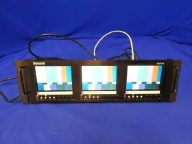 V-r53p-sdi Marshall Standard Def/composite Analog Triple Lcd Monitor With Ps