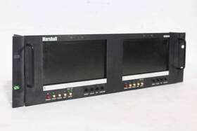 Marshall V-r72dp-2c Rack Mountable Dual 7-inch Lcd Monitors 1330-171-3-1